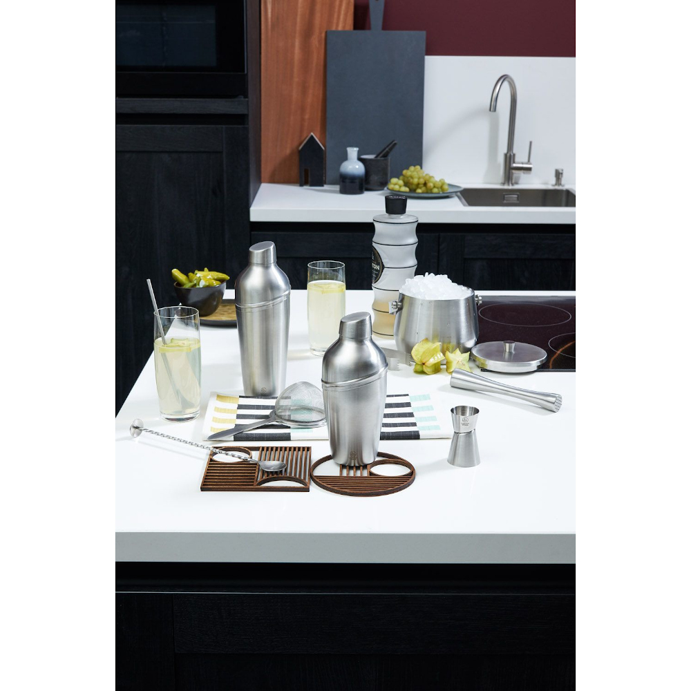 Leopold Vienna Matt Stainless Steel Cocktail Jigger 30/50ml – image 3