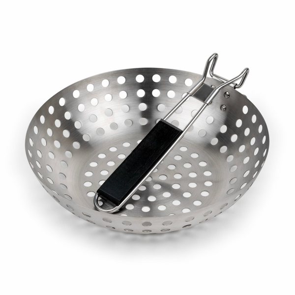 Leopold Vienna Stainless Steel BBQ Wok
