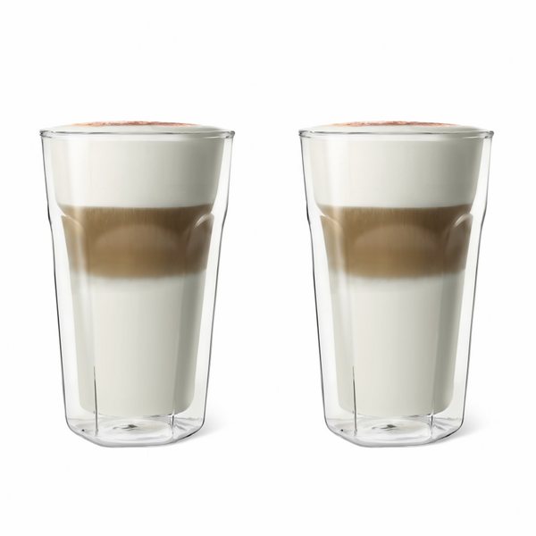 Leopold Vienna Double-Walled Latte Macchiato Glasses 280ml, Set of 2