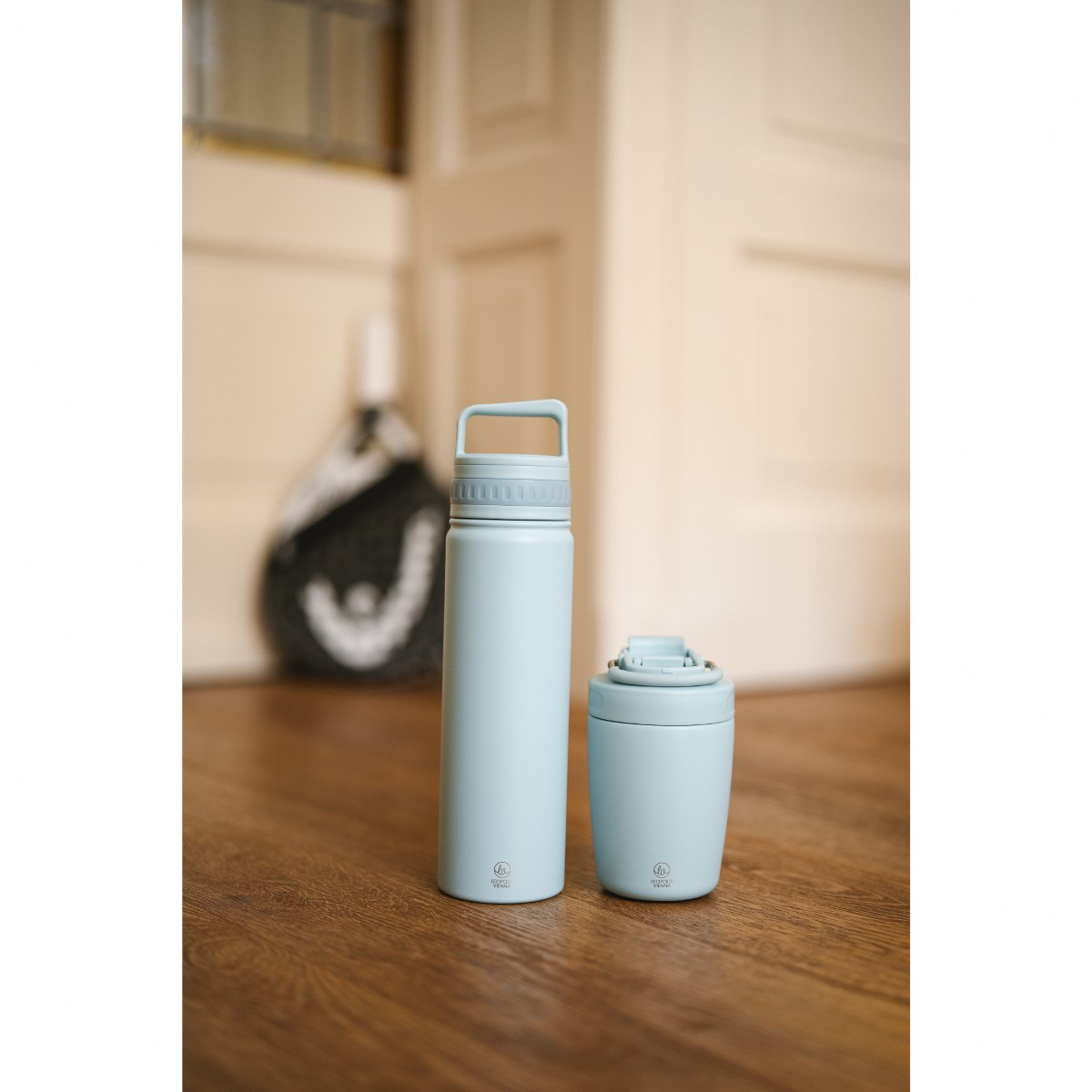 Leopold Vienna Moshi Cold Brew Infuser Bottle 600ml – Grey – image 6
