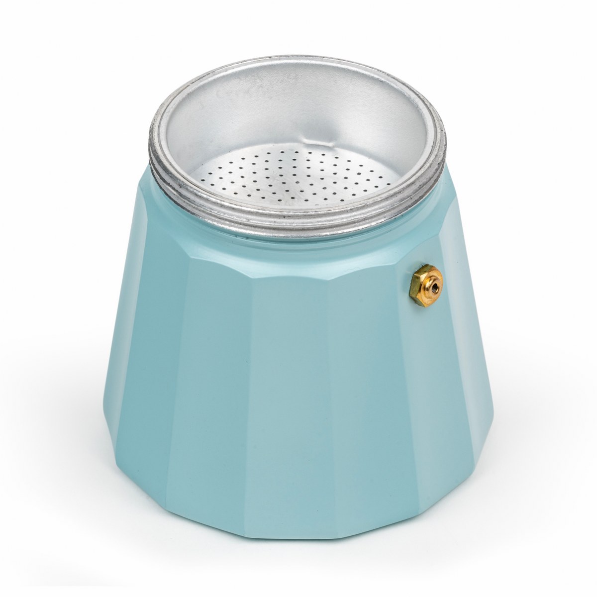 Leopold Vienna Moshi Recycled Aluminium Stovetop Espresso Maker, 6 Cup – Mint – image 4