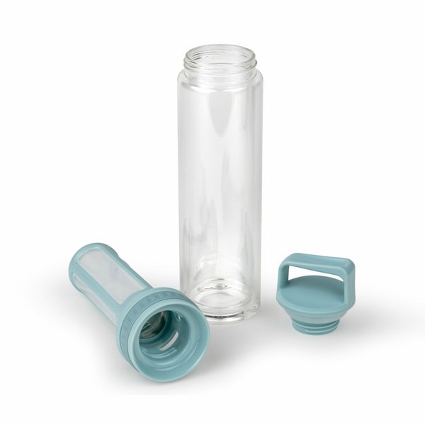 Leopold Vienna Moshi Glass Cold Brew Infuser Bottle 600ml – Mint