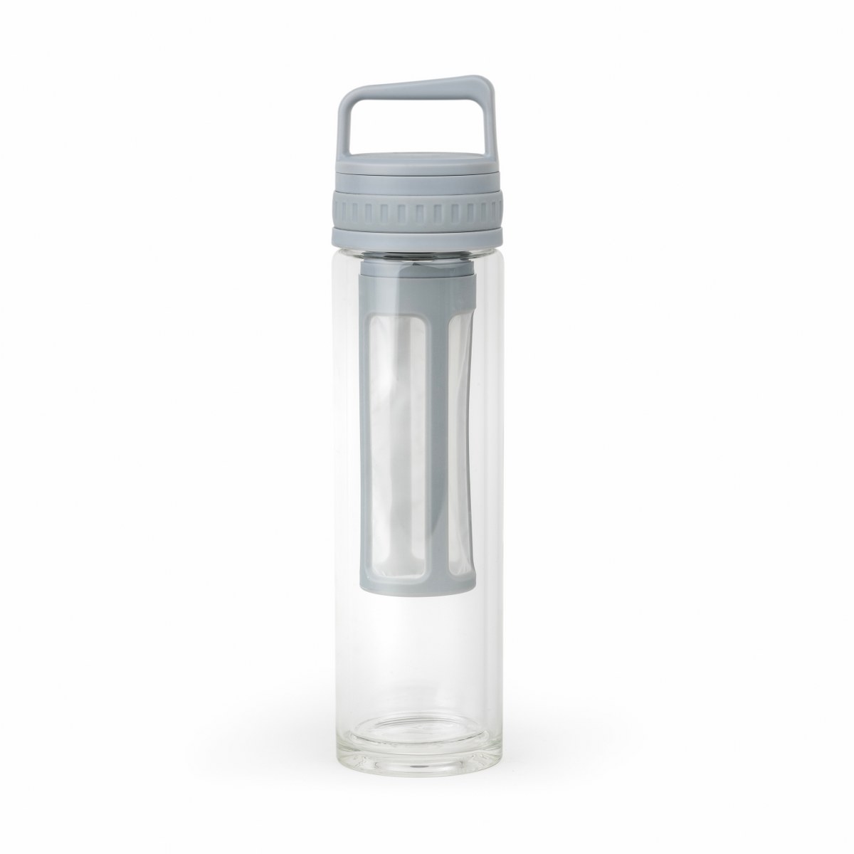 Leopold Vienna Moshi Glass Cold Brew Infuser Bottle 600ml – Grey – image 3