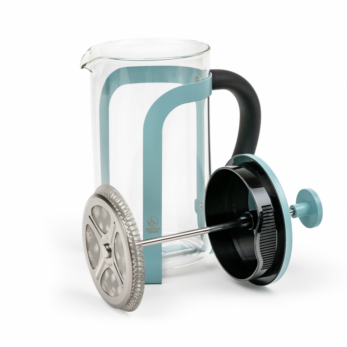 Leopold Vienna Moshi Glass Coffee & Tea Maker 600ml – Mint – image 5