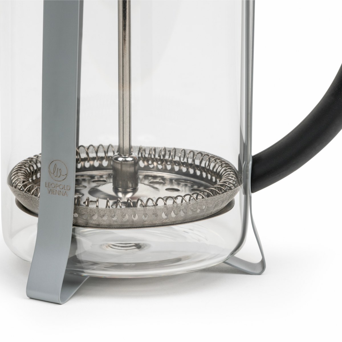 Leopold Vienna Moshi Glass Coffee & Tea Maker 600ml – Grey – image 4