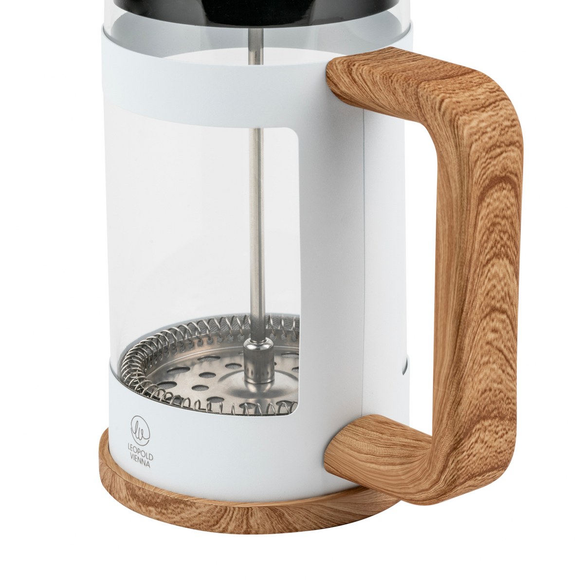 Leopold Vienna Franca Cafetière 600ml – White – image 4