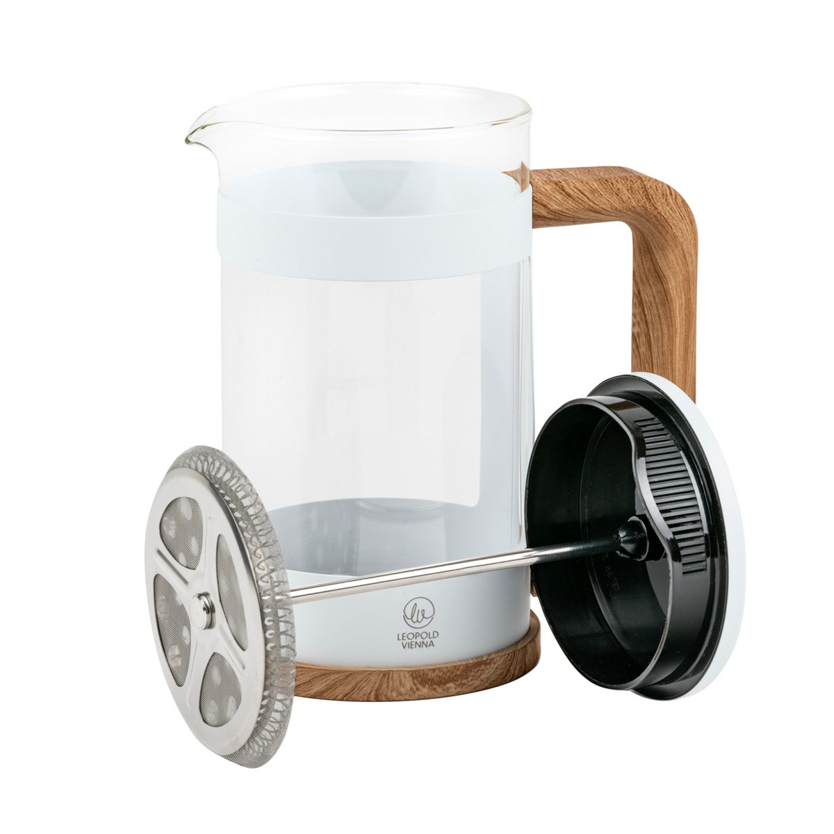 Leopold Vienna Franca Cafetière 600ml – White – image 3