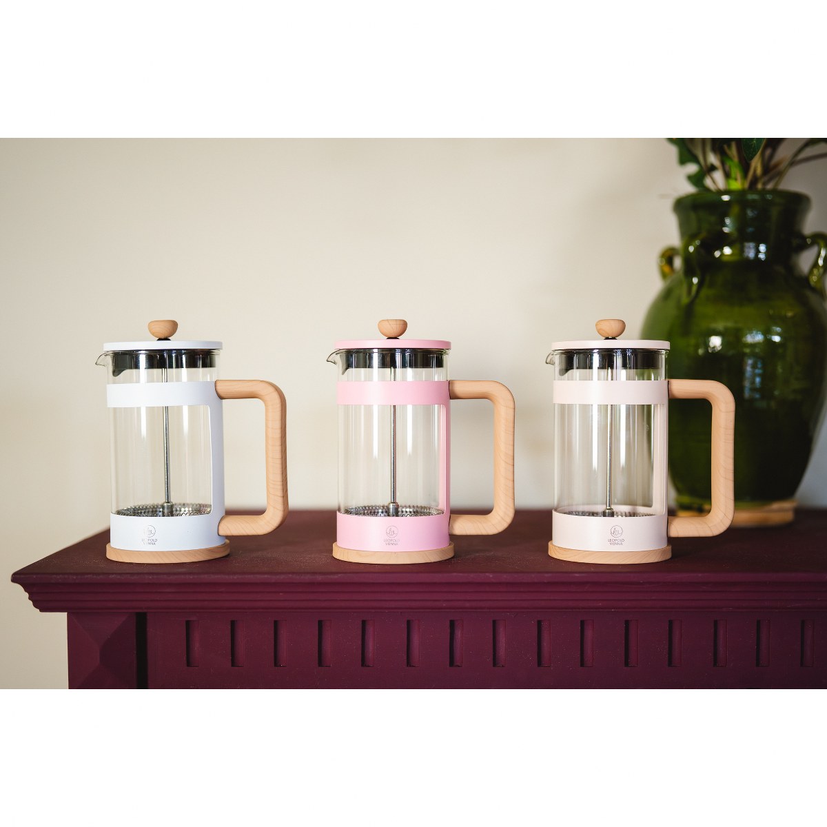 Leopold Vienna Franca Cafetière 600ml – White – image 6