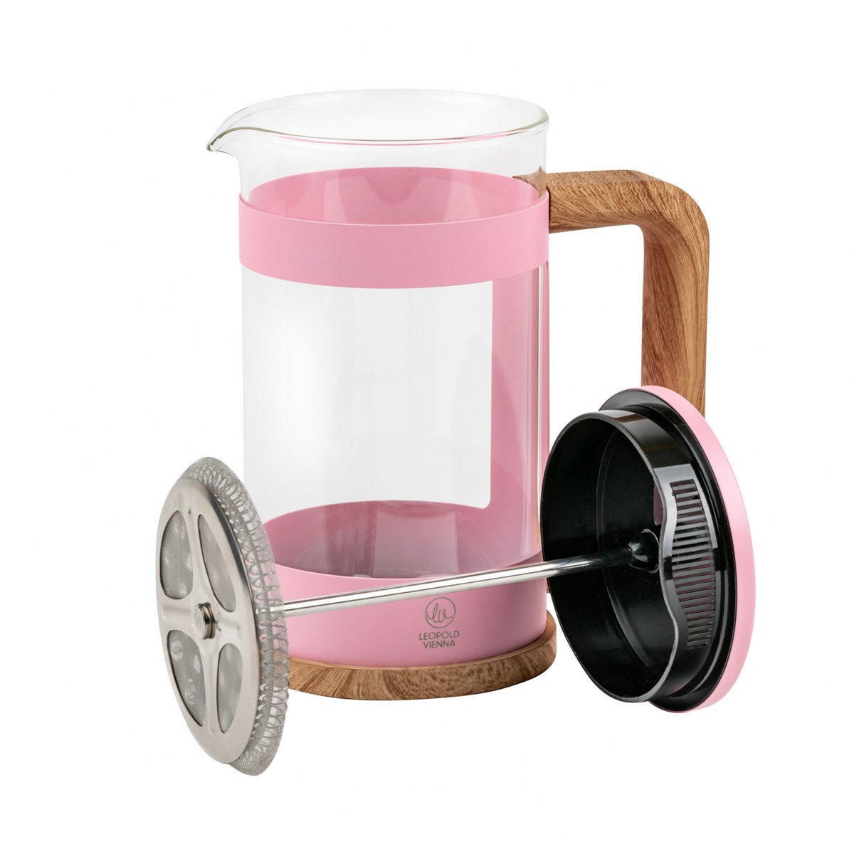 Leopold Vienna Franca Cafetière 600ml – Pink – image 3