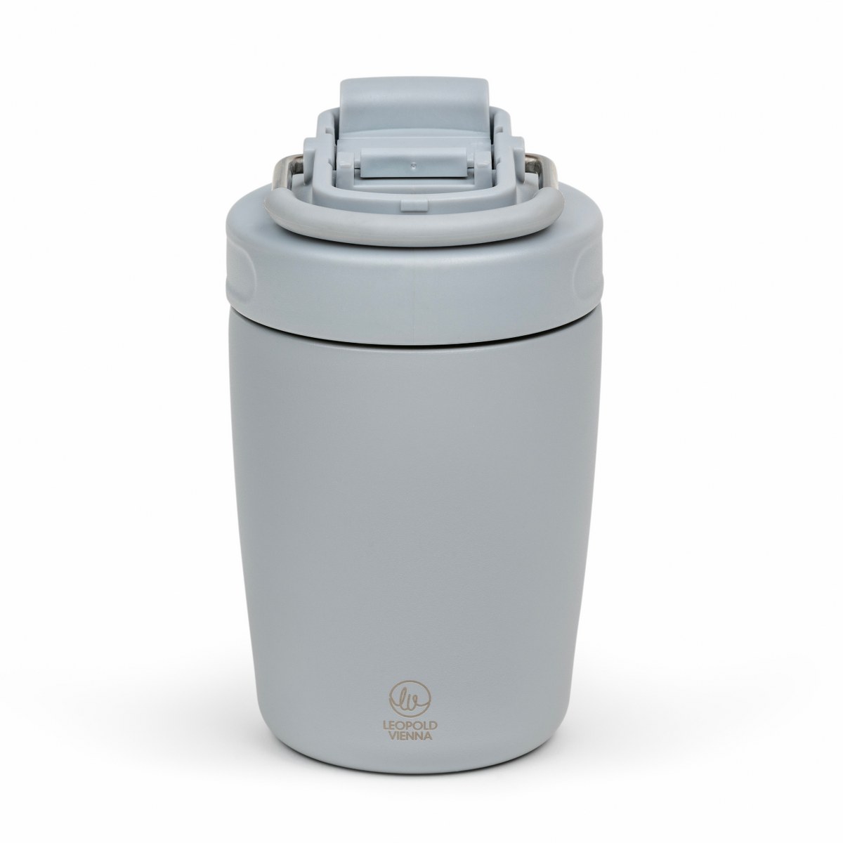 Leopold Vienna Moshi Stainless Steel Travel Coffee Mug 350ml – Grey – image 4
