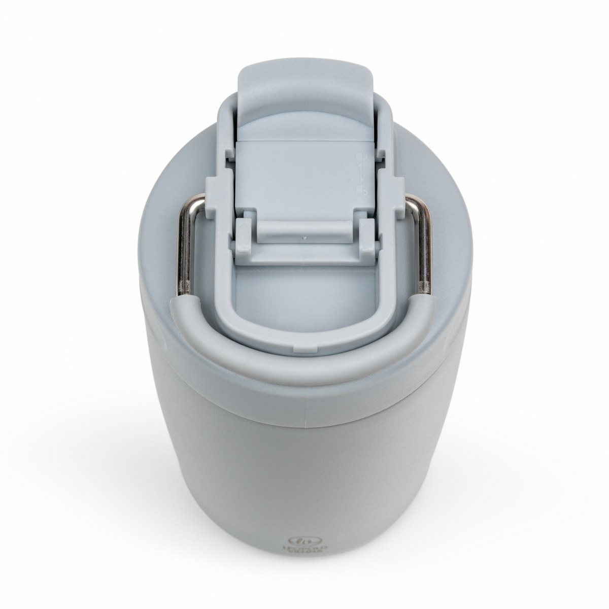 Leopold Vienna Moshi Stainless Steel Travel Coffee Mug 350ml – Grey – image 3