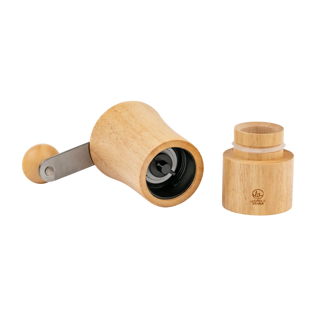 Leopold Vienna Franca Bamboo Manual Coffee Grinder – image 3