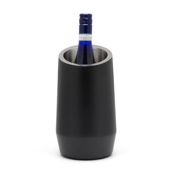 Leopold Vienna Double-Walled Wine Bottle Cooler – Matt Black