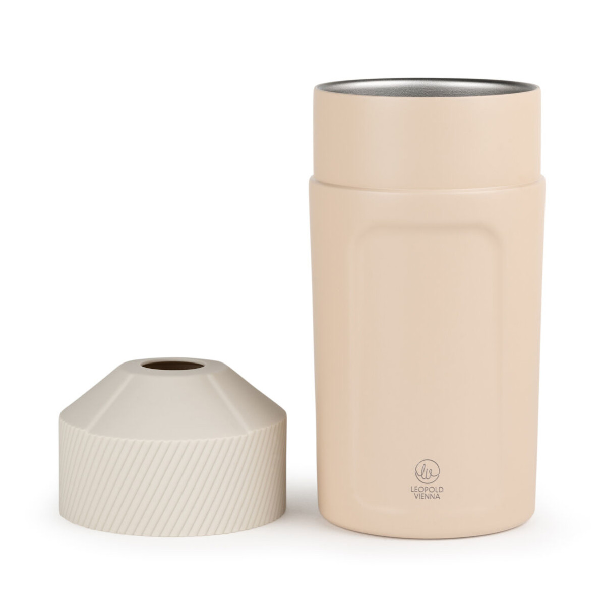 Leopold Vienna Corvina Double-Walled Bottle Cooler – Sand – image 2