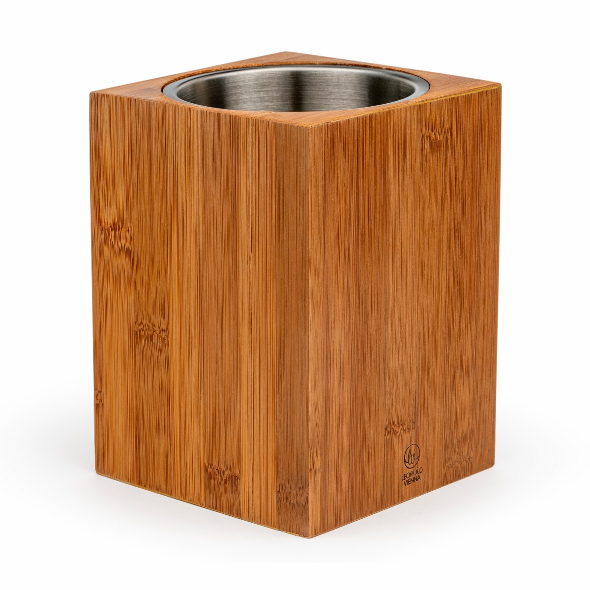 Leopold Vienna Barolo Bamboo Wine Bottle Cooler – image 2