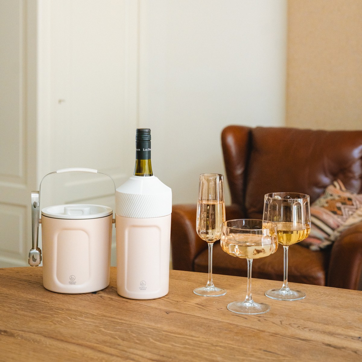 Leopold Vienna Corvina Double-Walled Wine Cooler – Sand – image 5