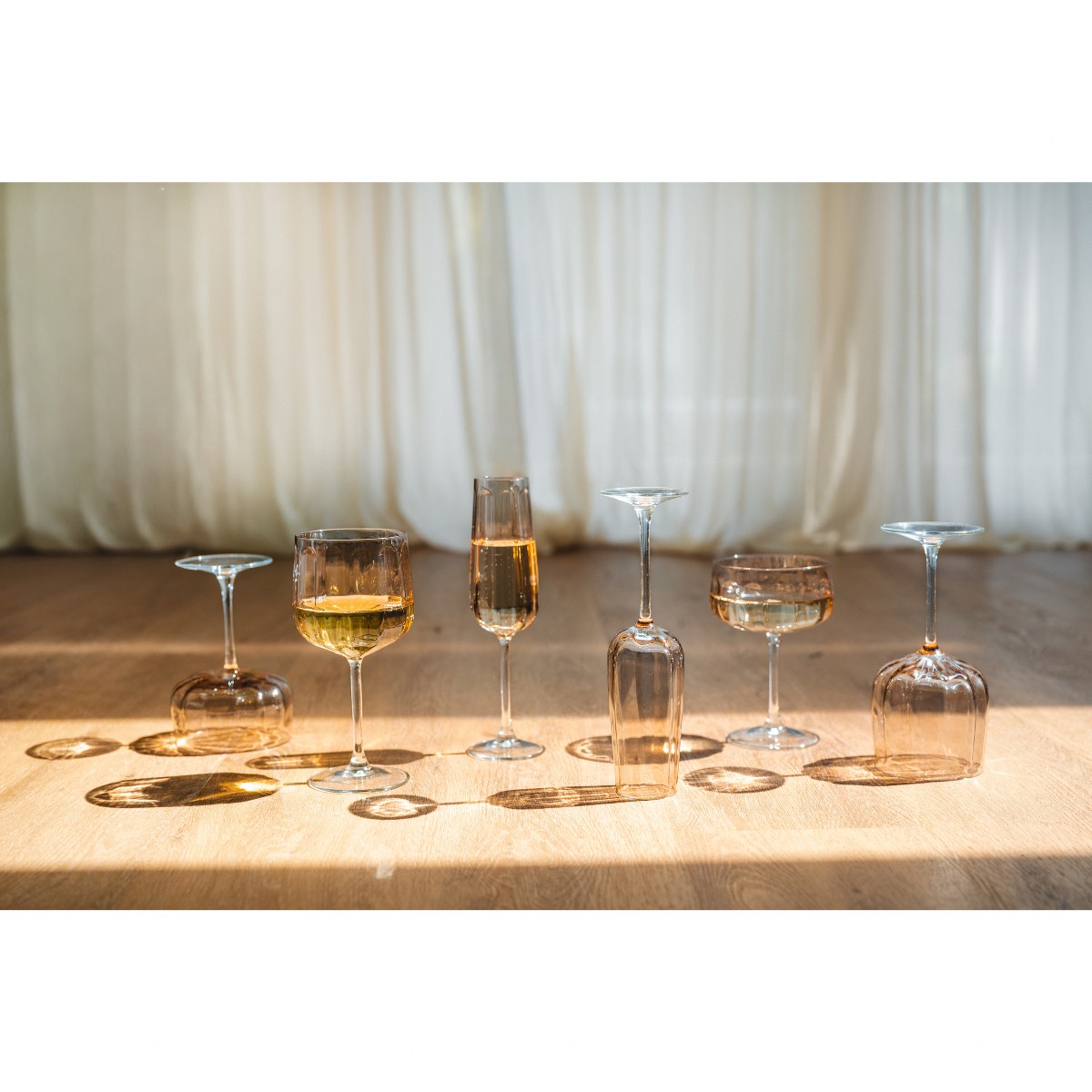 Leopold Vienna Corvina Pearl-Finish Champagne Flutes, Set of 2 – image 3