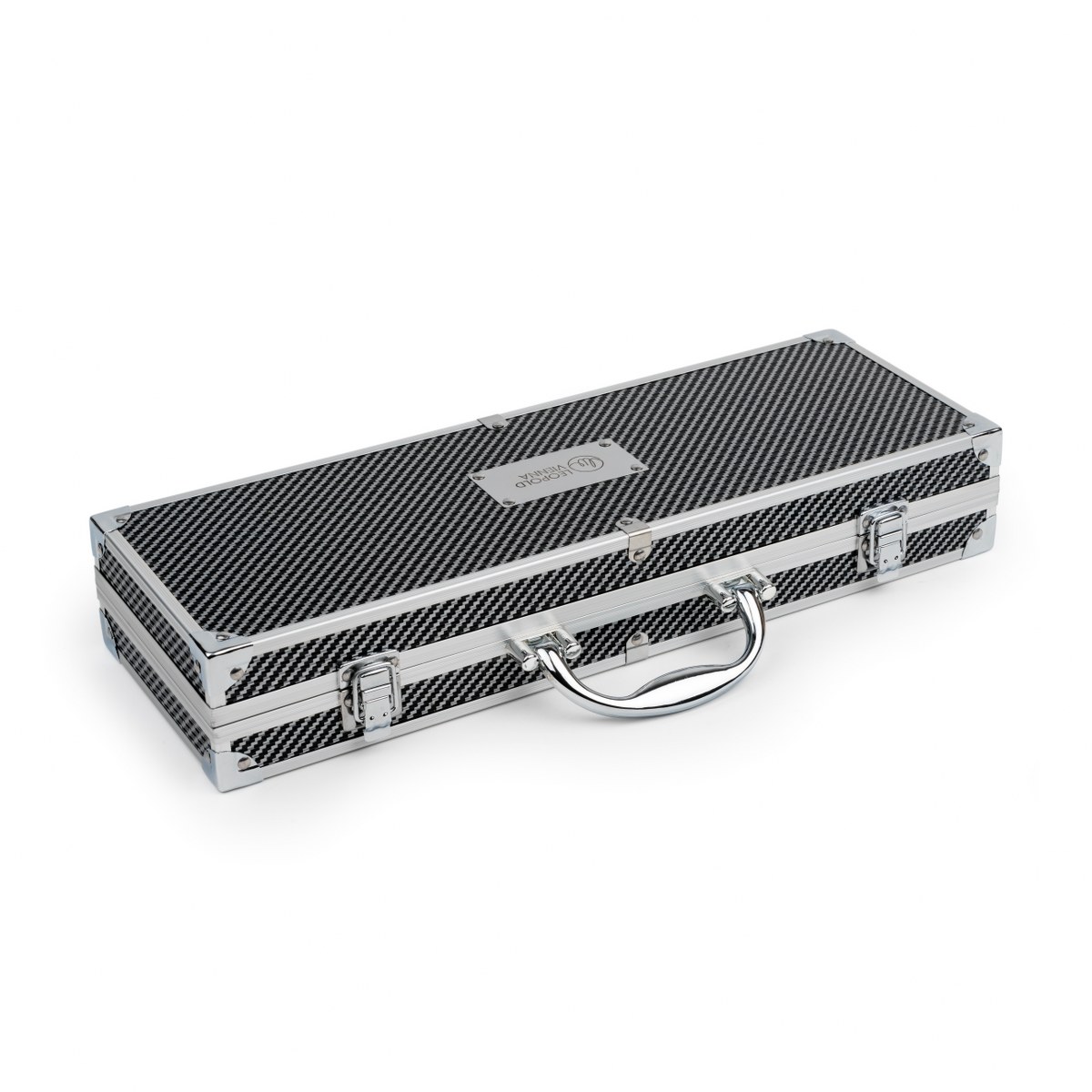 Leopold Vienna BBQ Tool Case with 4 Stainless Steel Utensils – image 2