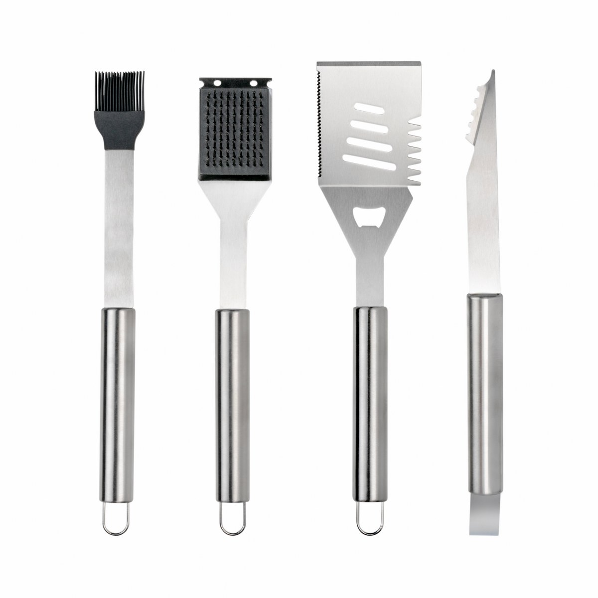 Leopold Vienna BBQ Tool Case with 4 Stainless Steel Utensils – image 3
