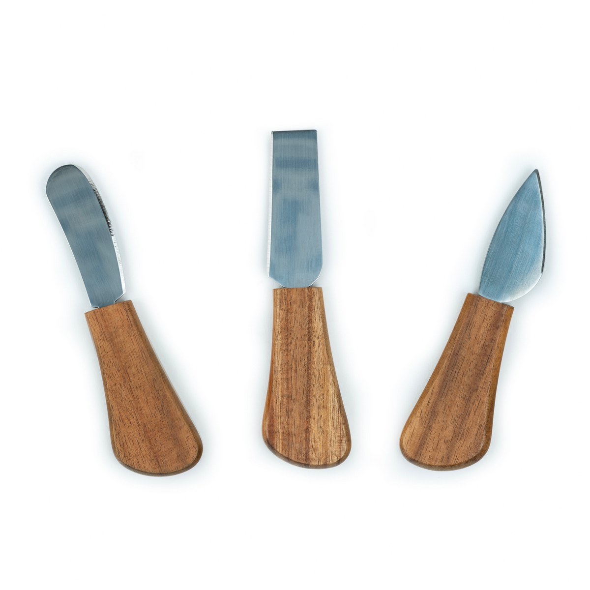 Leopold Vienna Oviedo Acacia Cheese Board with 3 Knives – image 4
