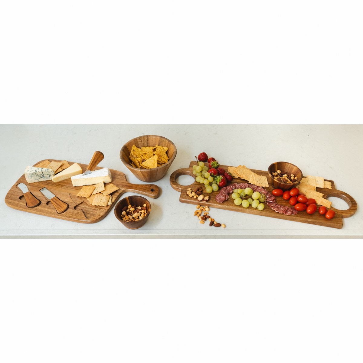 Leopold Vienna Oviedo Long Acacia Wood Serving Board 61cm – image 5