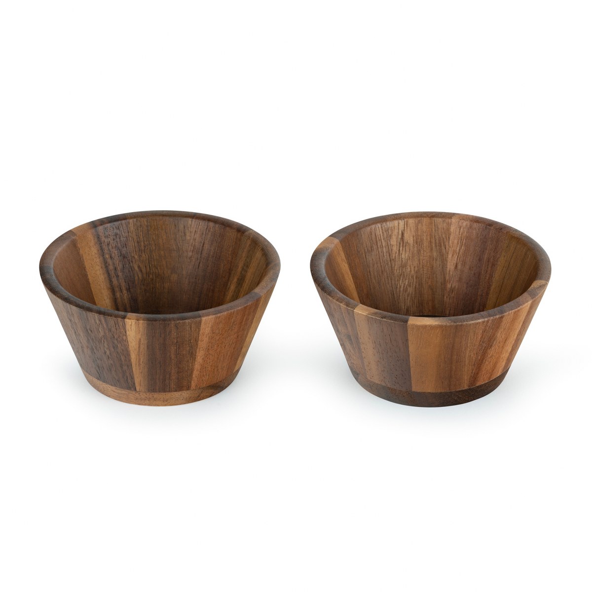 Leopold Vienna Oviedo Small Acacia Wood Serving Bowls, Set of 2 – image 3