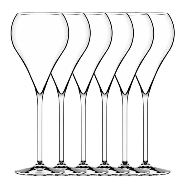 Italesse Grand Balloon Champagne Glasses, Set of 6 – 380ml