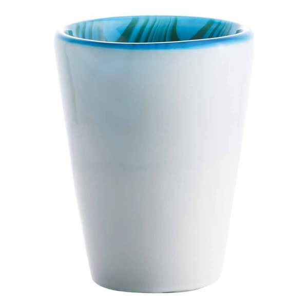 Italesse Mares Hand-Blown Glass Tumbler – Angel Fish, 310ml