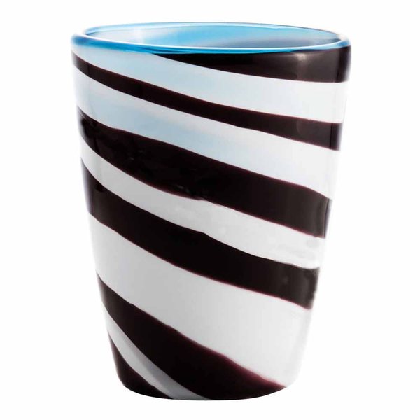 Italesse Mares Hand-Blown Glass Tumbler – Clown Fish, 310ml