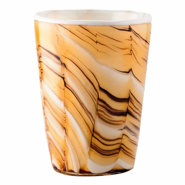 Italesse Mares Hand-Blown Glass Tumbler – Shell Fish, 310ml