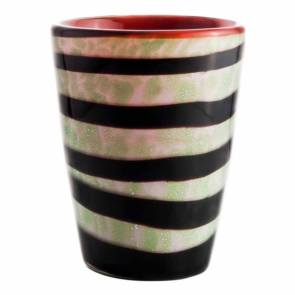 Italesse Mares Hand-Blown Glass Tumbler – Tiger Fish, 310ml