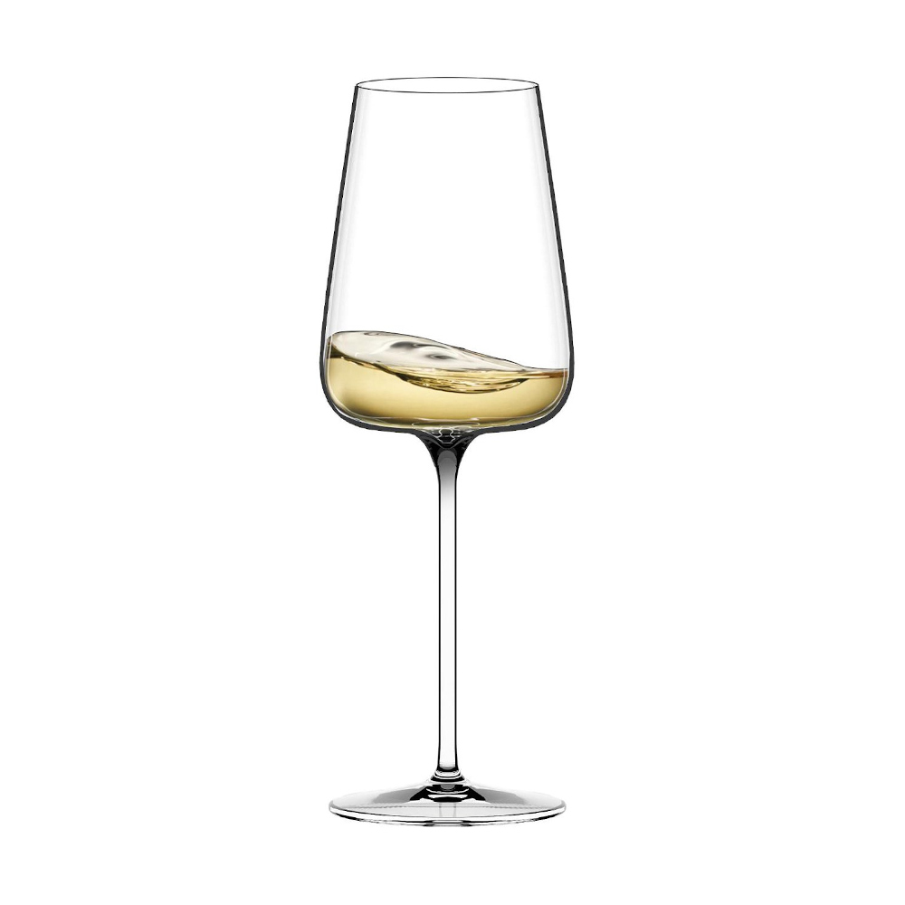 Italesse Etoile Blanc White Wine Glasses, Set of 6 – 570ml Crystalline Glass – image 2