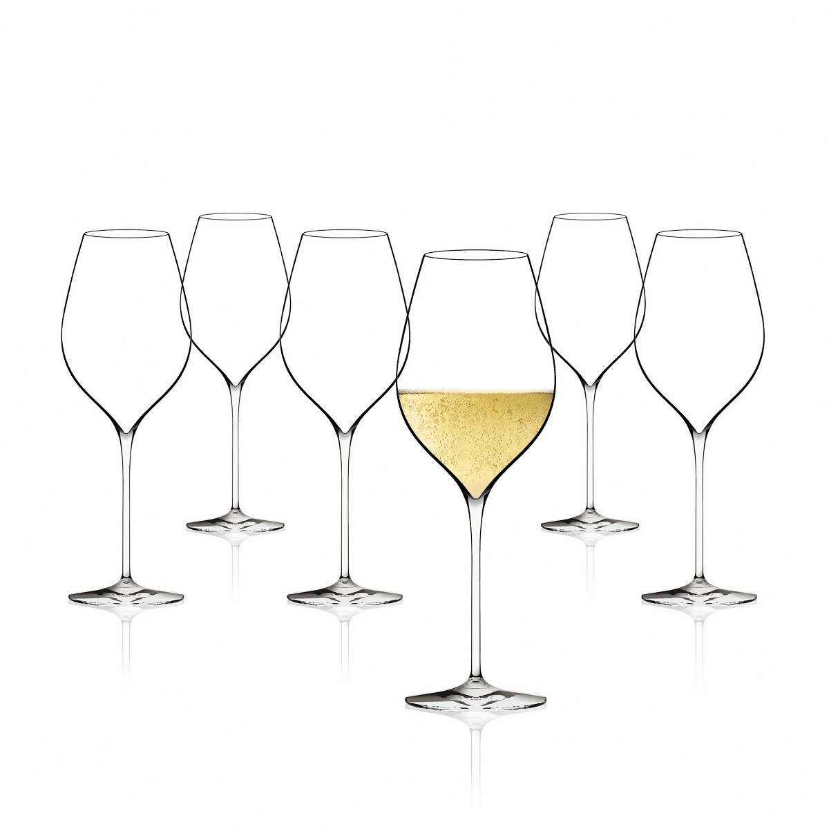 Italesse Masterclass No.28 Champagne Flutes 290ml, Set of 6 – image 3