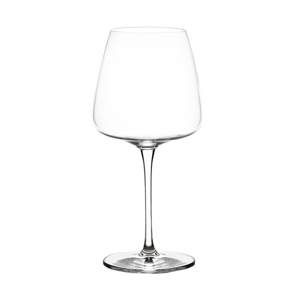 Italesse Audace Nero Red Wine Glasses 600ml, Set of 6