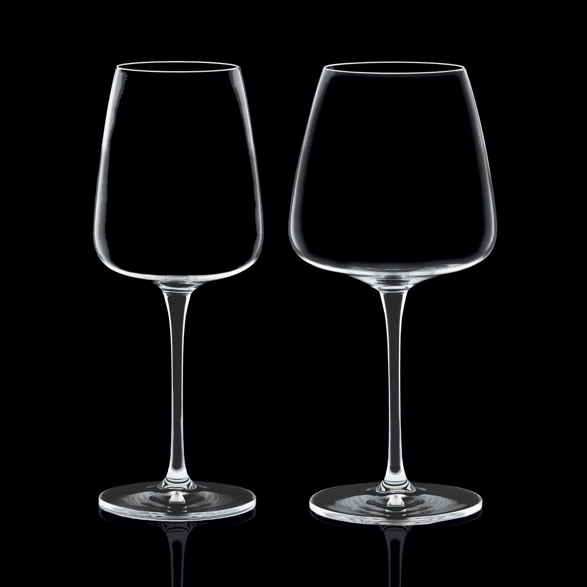 Italesse Audace Nero Red Wine Glasses 600ml, Set of 6 – image 3