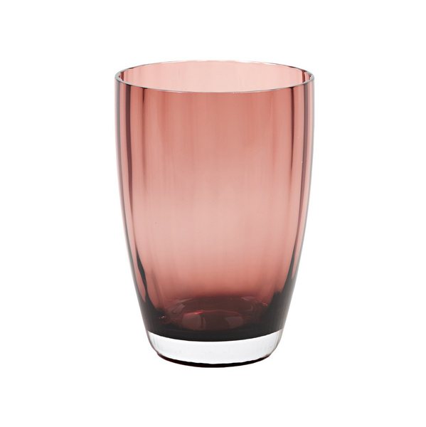 Italesse Mykonos Hand-Blown Glass Tumbler 440ml – Amethyst