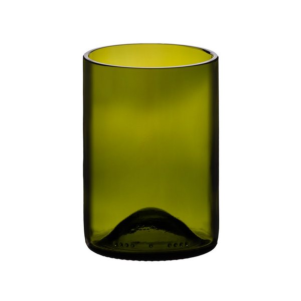Italesse Déjà Bu Recycled Glass Tumblers 327ml, Set of 6 – Green