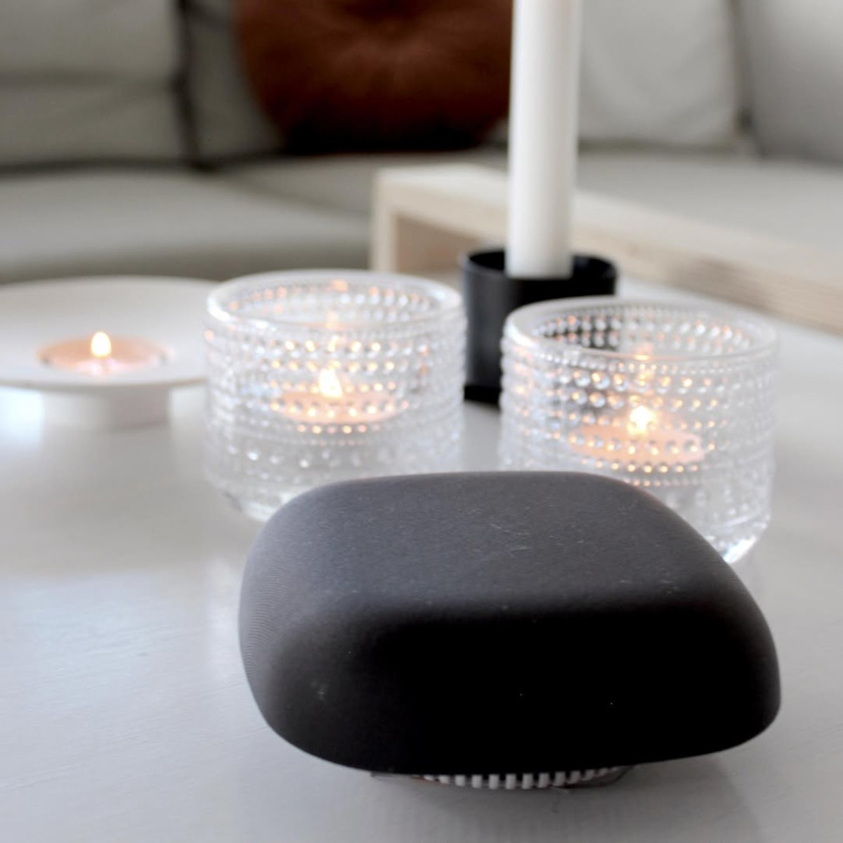 Jalo Kupu 10 Designer Smoke Alarm – White Fabric, 10-Year Battery – image 11