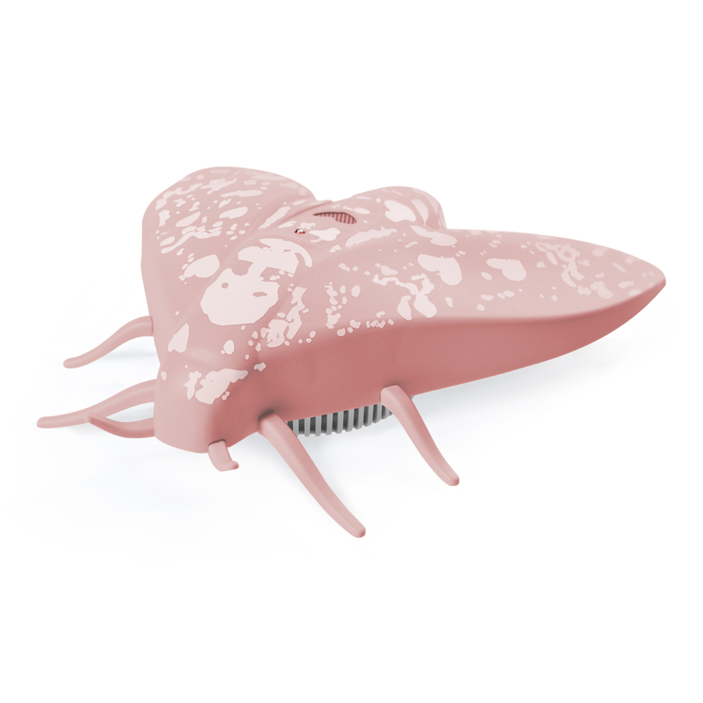 Jalo Lento 10 Designer Smoke Alarm – Pink Moth, 10-Year Battery – image 3