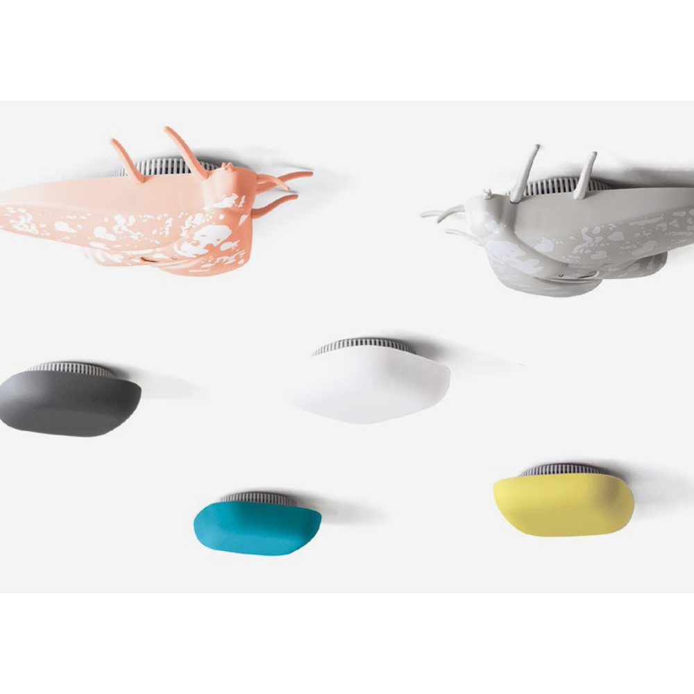 Jalo Lento 10 Designer Smoke Alarm – Pink Moth, 10-Year Battery – image 9