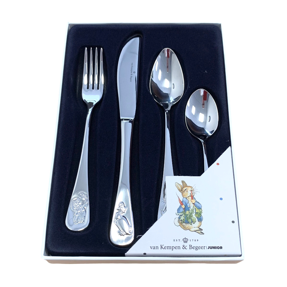 Peter Rabbit Children's Cutlery Set – 4-Piece Stainless Steel by Keltum – image 7