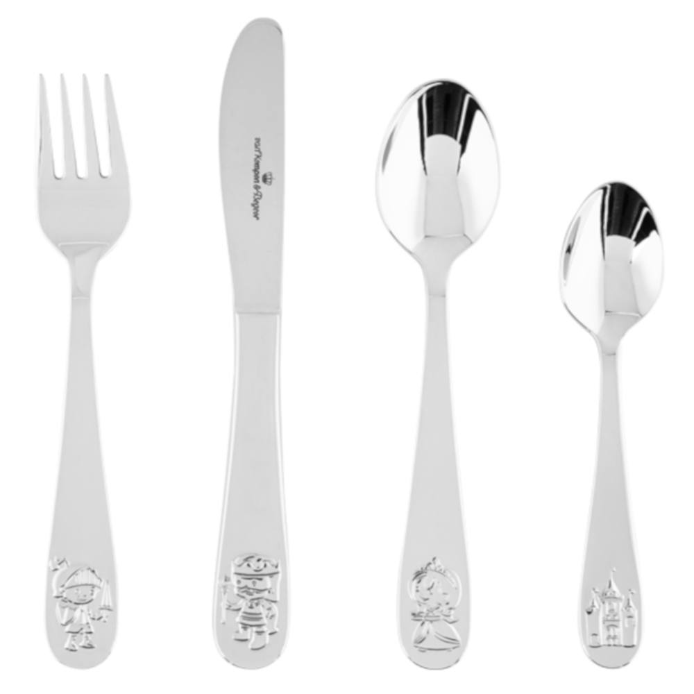 Princess Children's Cutlery Set – 4-Piece Stainless Steel by Keltum – image 2