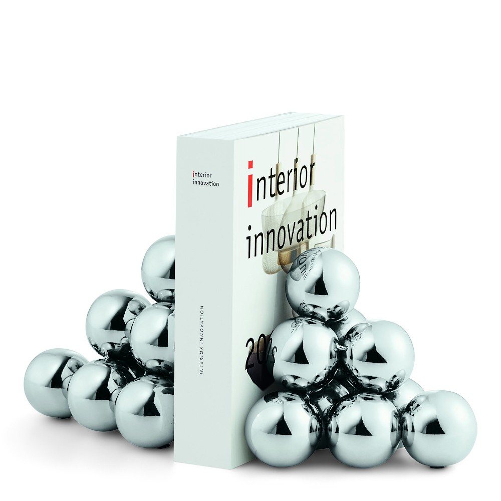 Philippi Bubbles Bookend – Polished Stainless Steel Spheres – image 6