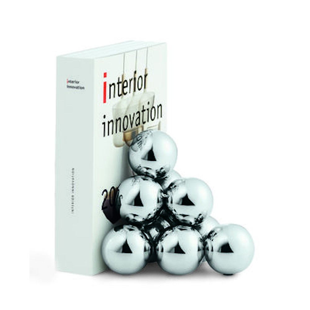 Philippi Bubbles Bookend – Polished Stainless Steel Spheres – image 3