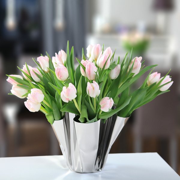 Philippi Margeaux Mirror-Polished Vase – Large 30cm