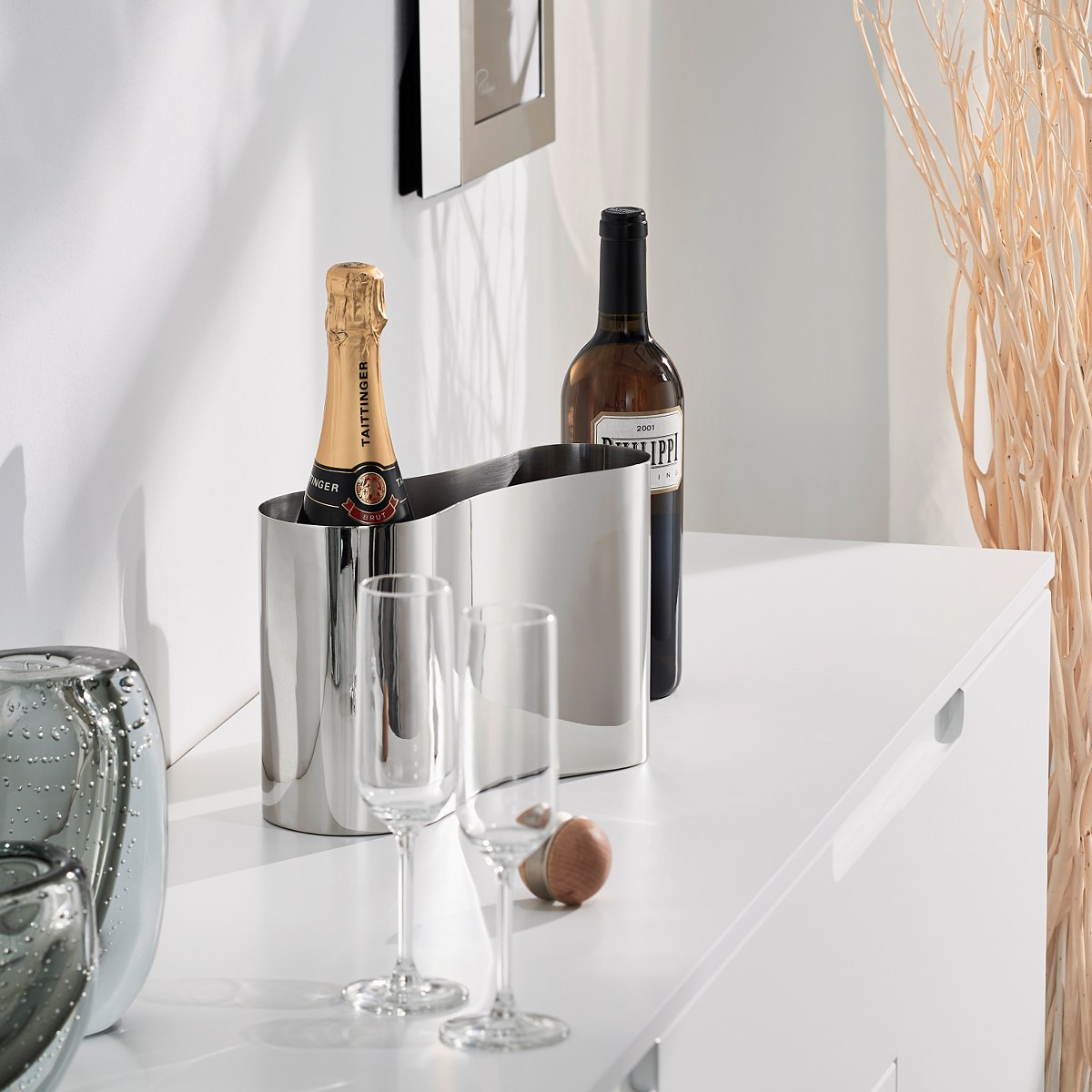 Philippi Valerie Mirror-Polished 2-Bottle Wine Cooler – image 4