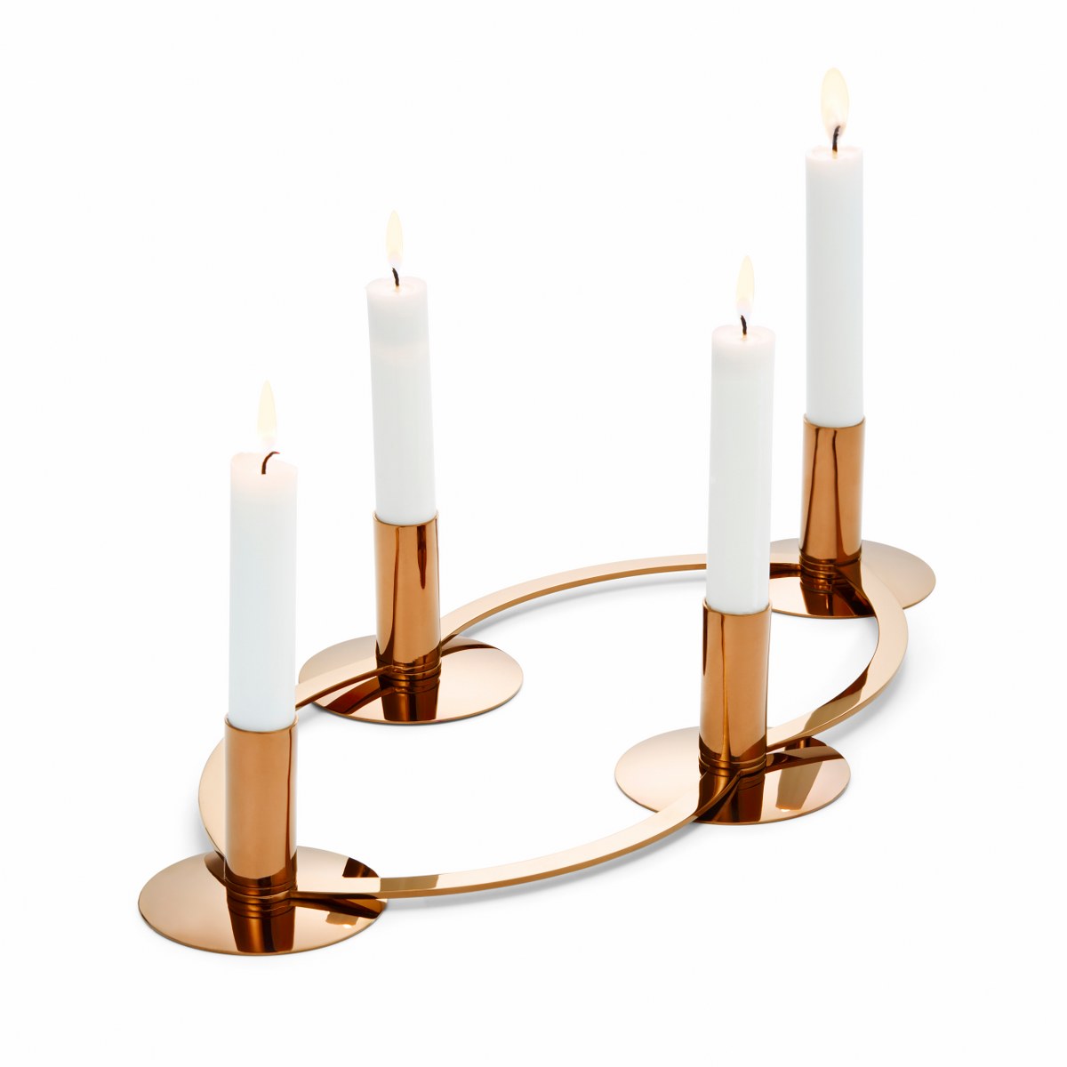 Philippi La Serena 2-in-1 Gold Advent Candle Wreath – image 2