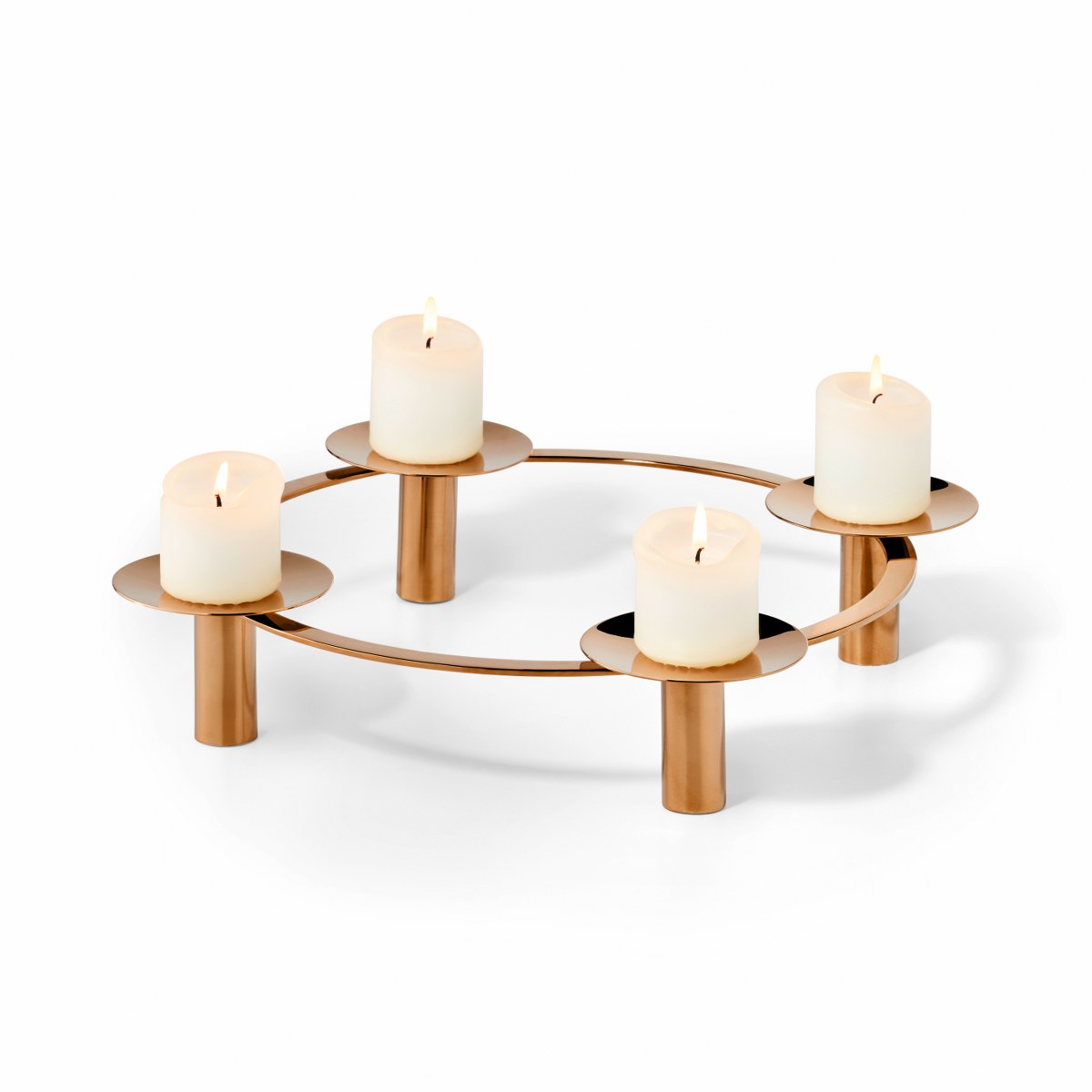 Philippi La Serena 2-in-1 Gold Advent Candle Wreath – image 3