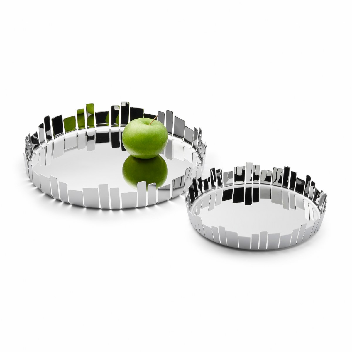 Philippi Manhattan Skyline Mirror-Polished Steel Bowl 29cm – image 2