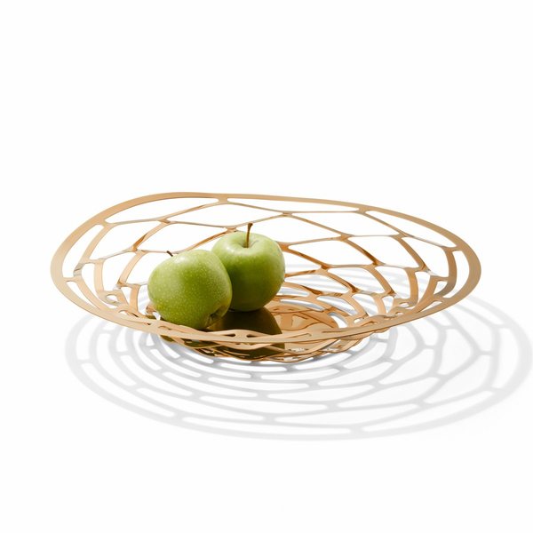 Philippi Aria Rose Gold Fruit & Display Bowl 39cm